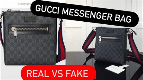 gucci men's messenger bag replica|Expert Advice: How to Know if Your Gucci Messenger Bag is .